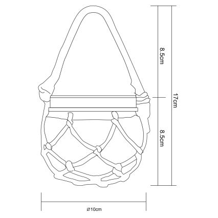 Globo - LED Solarna svjetiljka LED/0,06W/3,2V IP44