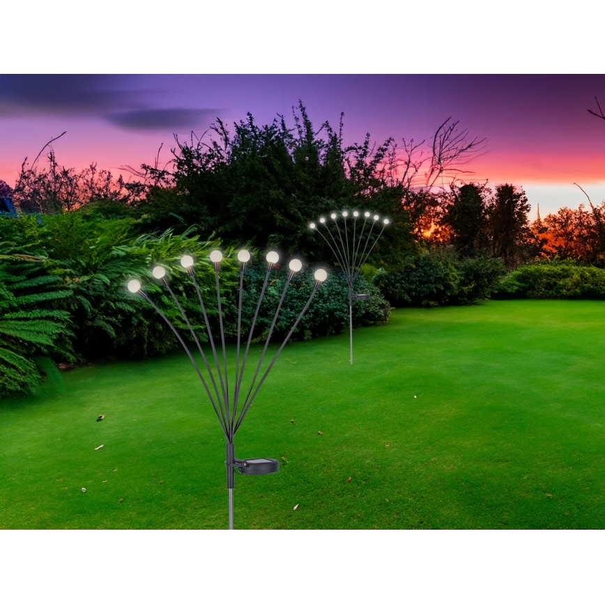 Globo - LED Solarna svjetiljka 8xLED/0,06W/3,2V 3000K IP44 300 mAh