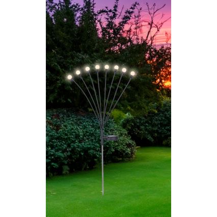 Globo - LED Solarna svjetiljka 8xLED/0,06W/3,2V 3000K IP44