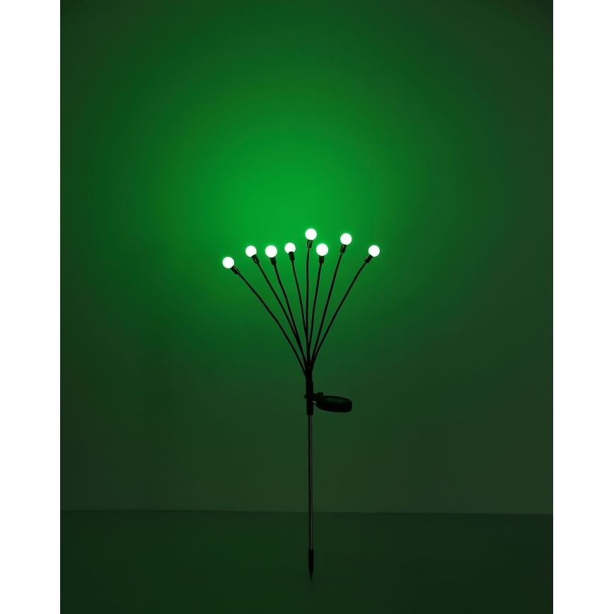 Globo - LED RGB solarna svjetiljka 8xLED/0,06W/3,2V IP44