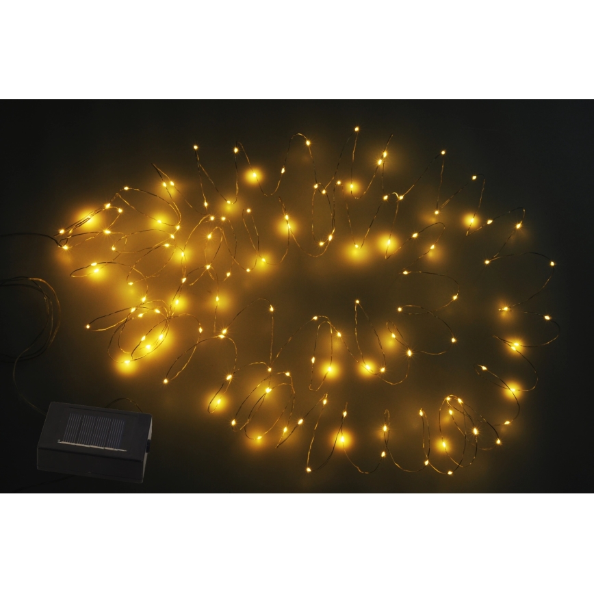 Globo - LED solarni lanac 120xLED/3,2V IP44 13,4 m 600 mAh