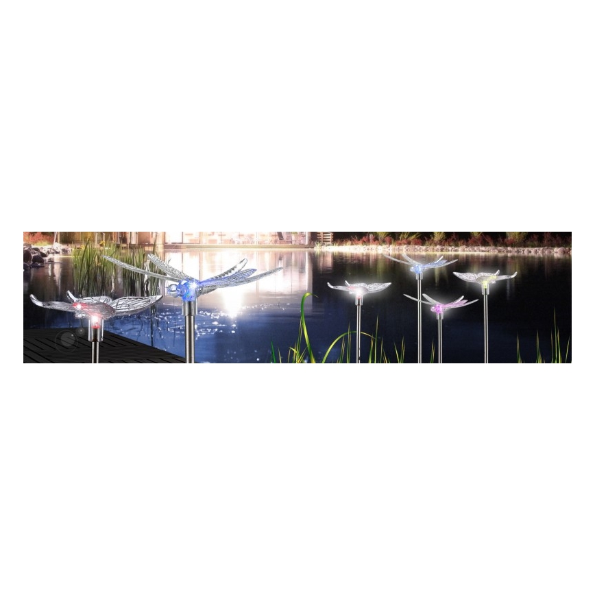 Globo - SET 4x LED solarna svjetiljka LED/0,06W/3V IP44
