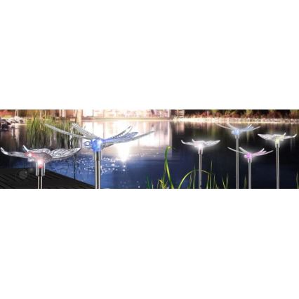 Globo - SET 4x LED solarna svjetiljka LED/0,06W/3V IP44