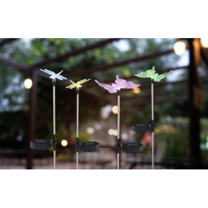 Globo - SET 4x LED solarna svjetiljka LED/0,06W/3V IP44