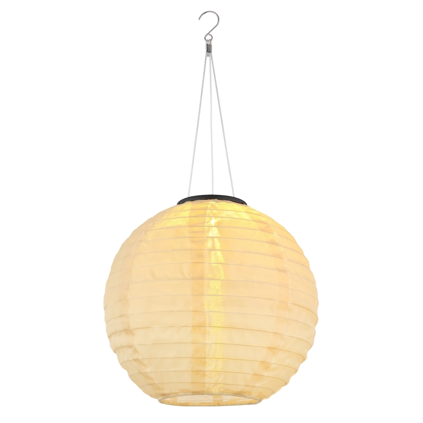 Globo - LED Viseća solarna svjetiljka LED/0,5W/3V IP44 300 mAh bež