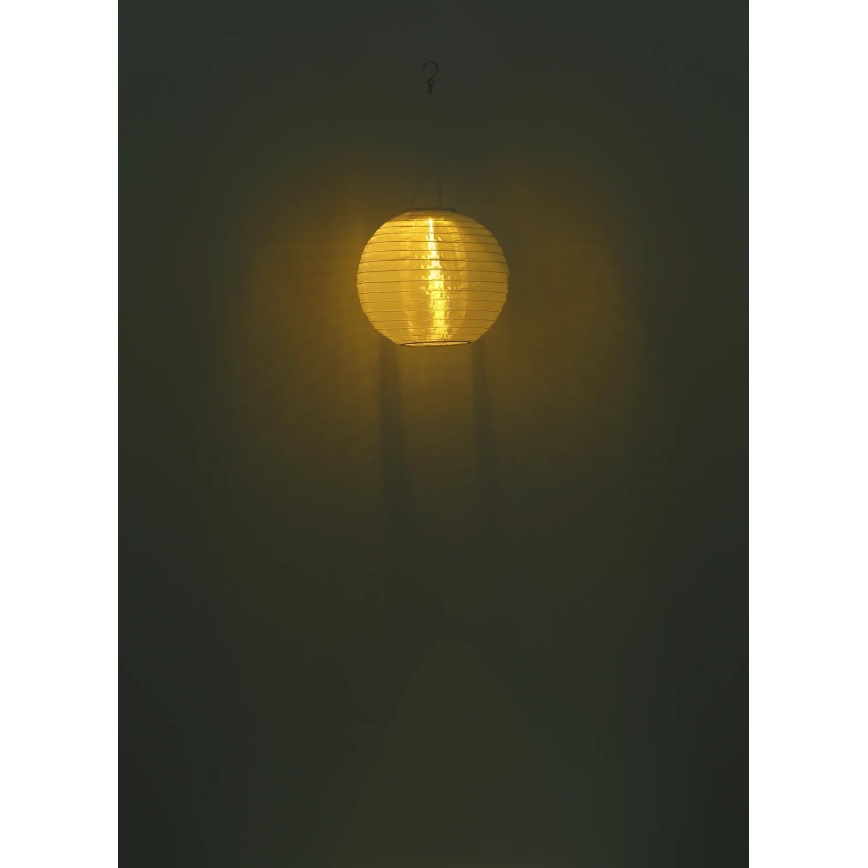 Globo - LED Viseća solarna svjetiljka LED/0,5W/3V IP44 300 mAh bež