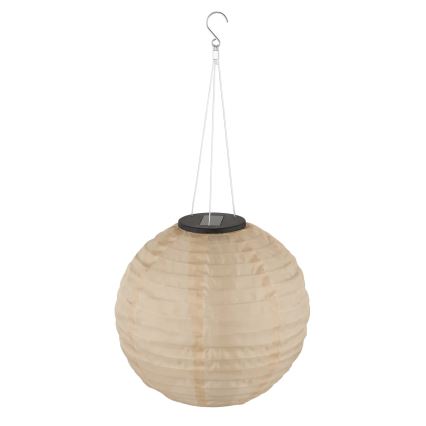 Globo - LED Viseća solarna svjetiljka LED/0,5W/3V IP44 300 mAh bež