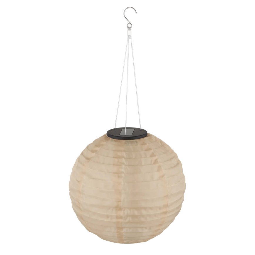 Globo - LED Viseća solarna svjetiljka LED/0,5W/3V IP44 300 mAh bež
