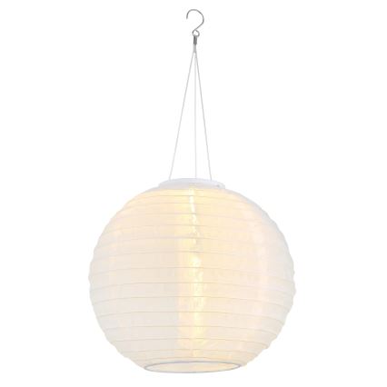 Globo - LED Viseća solarna svjetiljka LED/0,5W/3V IP44 bijela 300 mAh