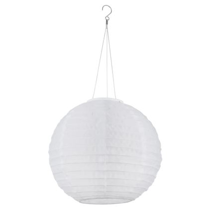 Globo - LED Viseća solarna svjetiljka LED/0,5W/3V IP44 bijela 300 mAh