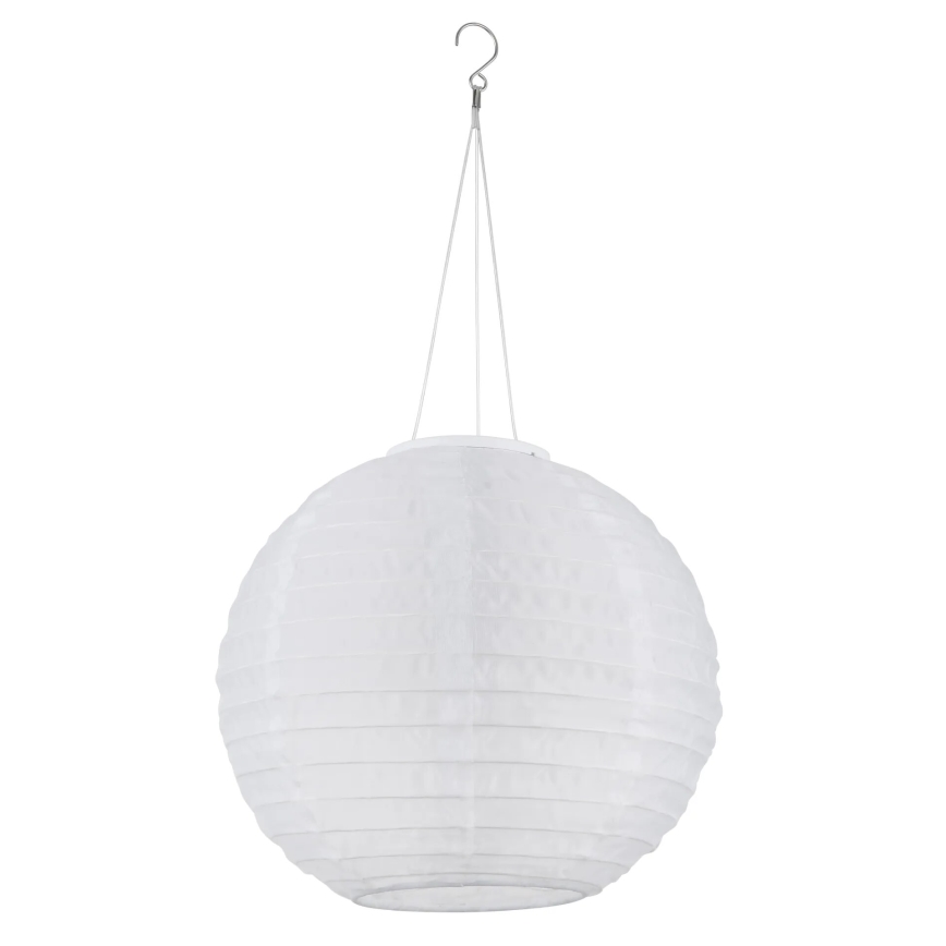 Globo - LED Viseća solarna svjetiljka LED/0,5W/3V IP44 bijela 300 mAh