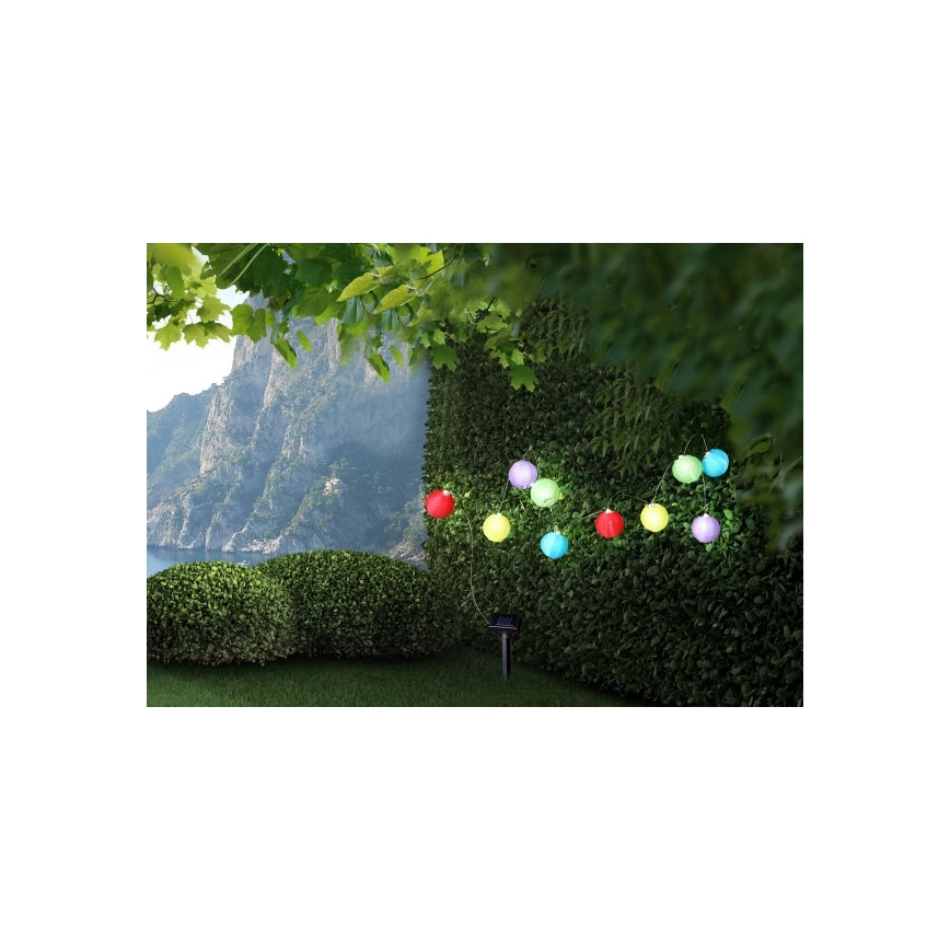 Globo - LED Solarni lanac 10xLED/0,06W/1,2V IP44