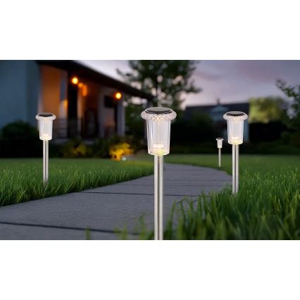 Globo - SET 4x LED Solarna svjetiljka LED/0,06W/1,2V IP44 100 mAh