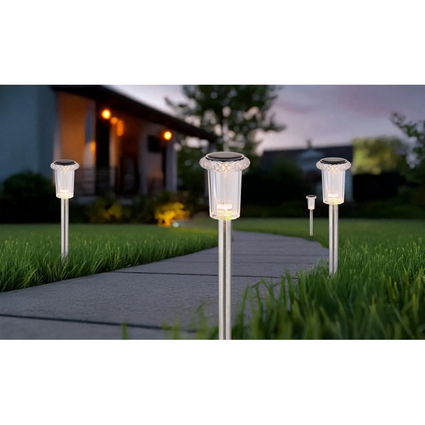 Globo - SET 4x LED Solarna svjetiljka LED/0,06W/1,2V IP44 100 mAh