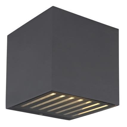Globo - LED vanjsko zidno svjetlo LED/6W/230V IP54 antracit