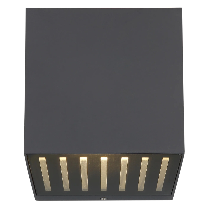 Globo - LED vanjsko zidno svjetlo LED/6W/230V IP54 antracit