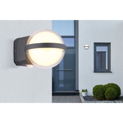 Globo - LED Vanjska zidna svjetiljka LED/12W/230V IP54 crna