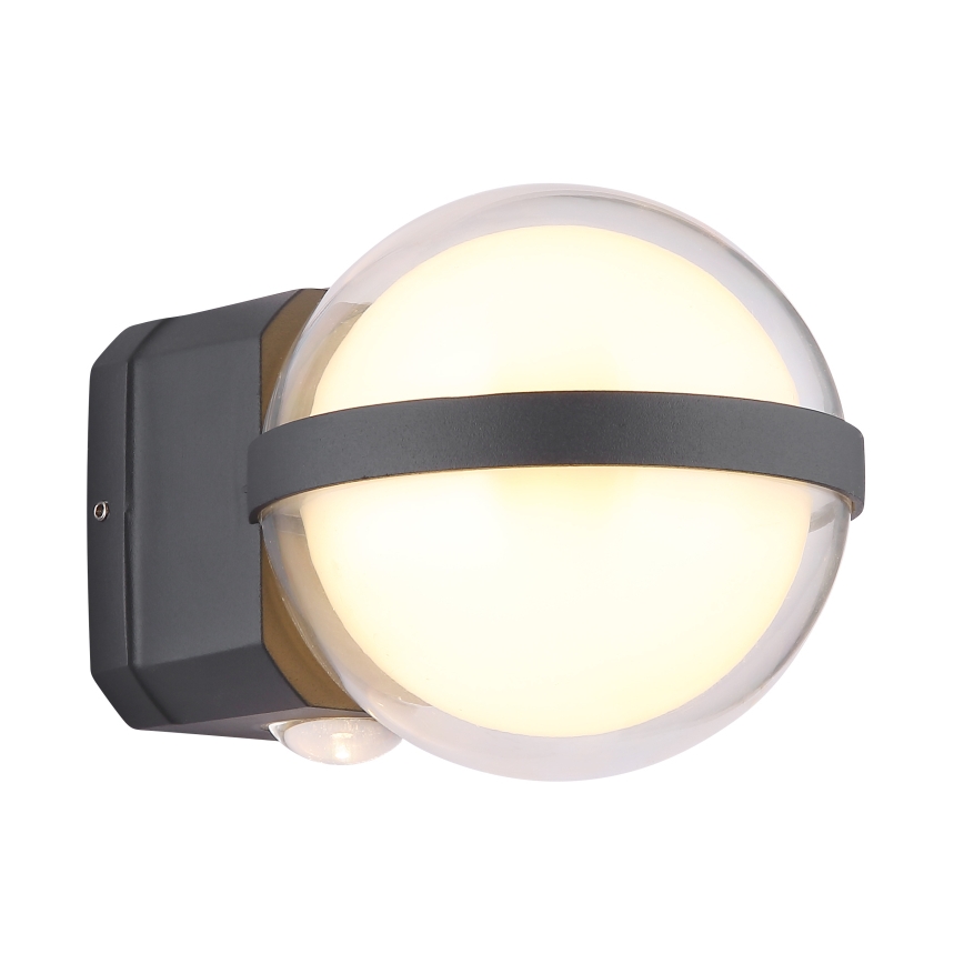 Globo - LED Vanjska zidna svjetiljka LED/12W/230V IP54 crna