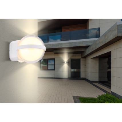 Globo - LED Vanjska zidna svjetiljka LED/12W/230V IP54 bijela