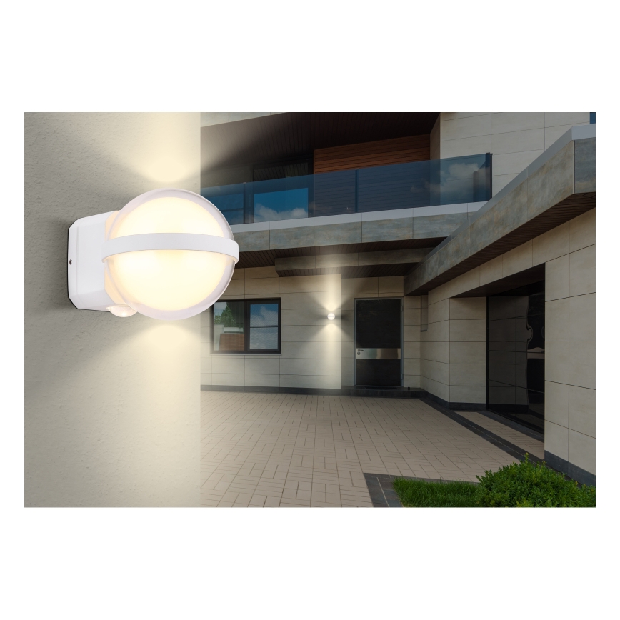 Globo - LED Vanjska zidna svjetiljka LED/12W/230V IP54 bijela