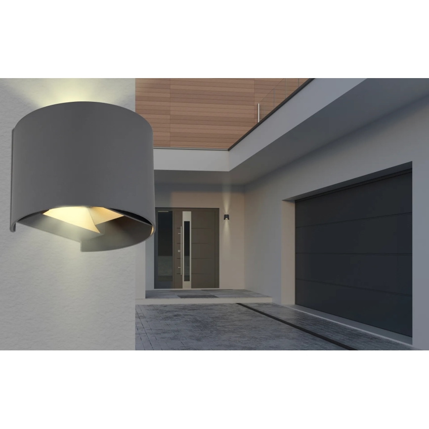 Globo - LED vanjska zidna svjetiljka 2xLED/3W/230V IP54