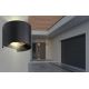Globo - LED Vanjska zidna svjetiljka 2xLED/3W/230V IP44 crna
