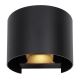 Globo - LED Vanjska zidna svjetiljka 2xLED/3W/230V IP44 crna