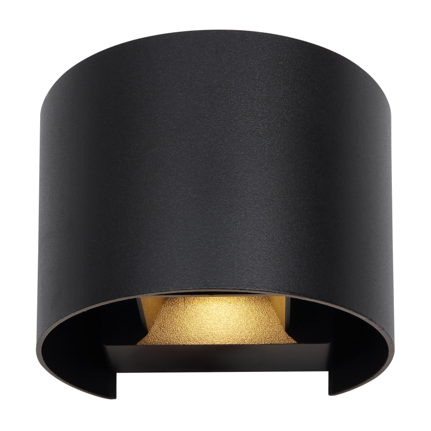 Globo - LED Vanjska zidna svjetiljka 2xLED/3W/230V IP44 crna