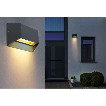 Globo - LED Vanjska zidna svjetiljka LED/7W/230V IP54 antracit