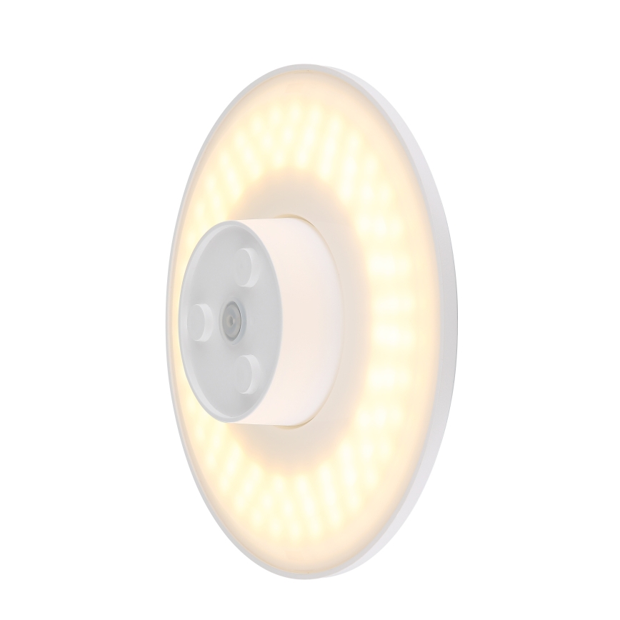 Globo - LED Vanjska zidna svjetiljka LED/15W/230V 3000/4000/6000K pr. 25,2 cm IP44 bijela
