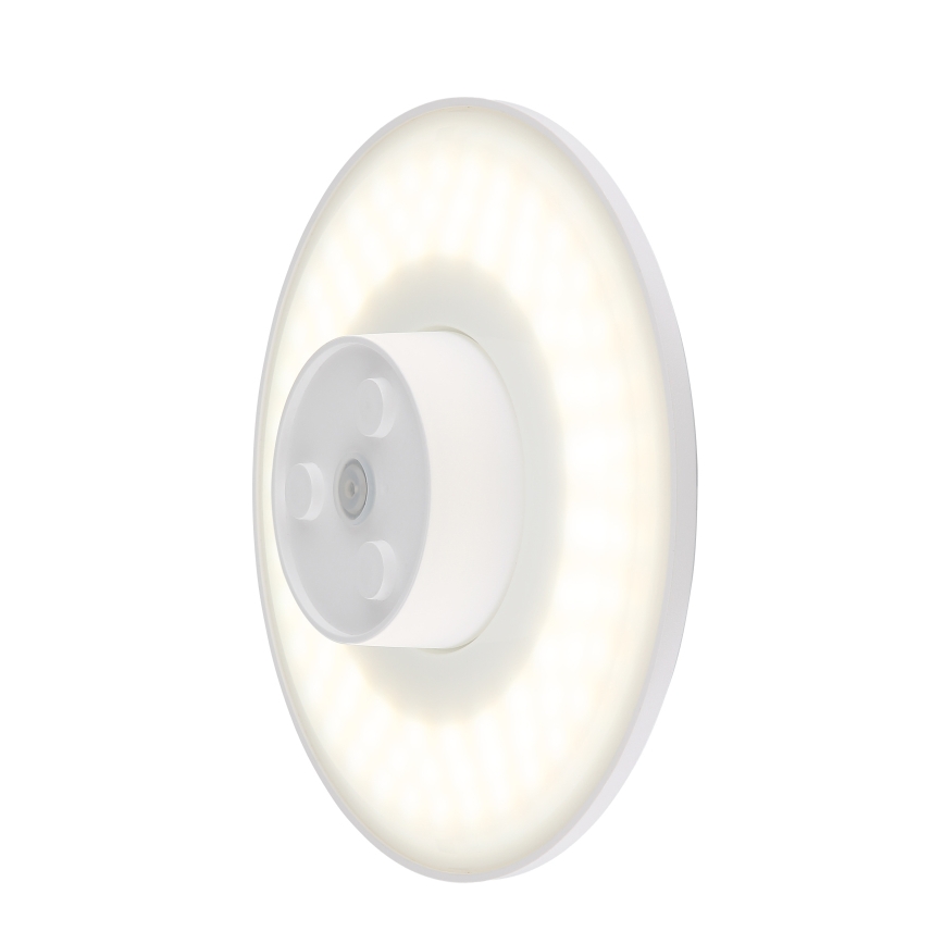 Globo - LED Vanjska zidna svjetiljka LED/15W/230V 3000/4000/6000K pr. 25,2 cm IP44 bijela