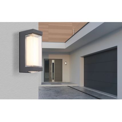 Globo - LED Vanjska zidna svjetiljka LED/12W/230V 3000K IP54 antracit