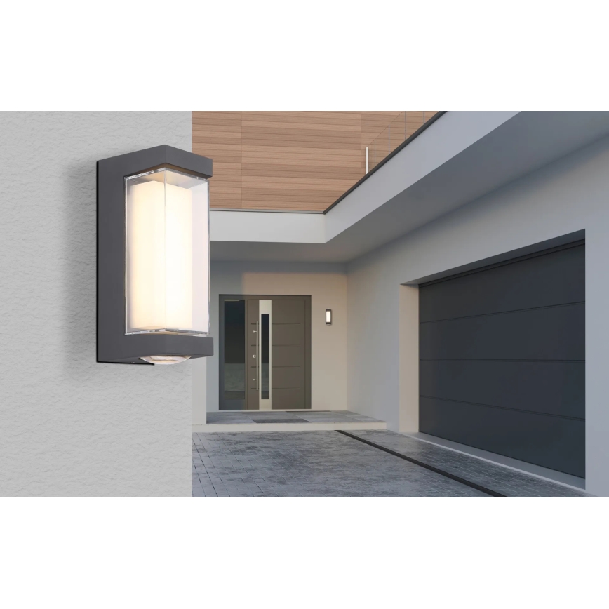 Globo - LED Vanjska zidna svjetiljka LED/12W/230V 3000K IP54 antracit