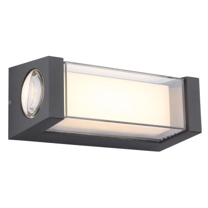 Globo - LED Vanjska zidna svjetiljka LED/12W/230V 3000K IP54 antracit
