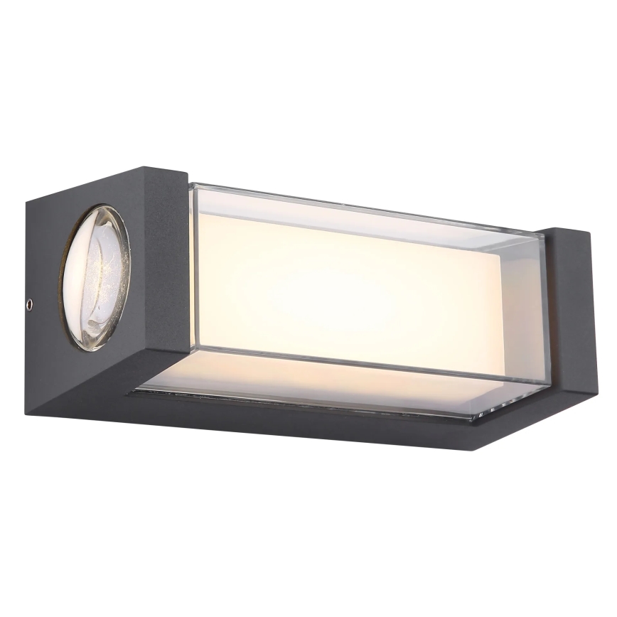 Globo - LED Vanjska zidna svjetiljka LED/12W/230V 3000K IP54 antracit