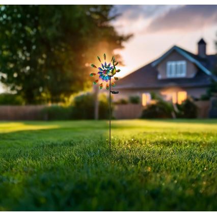 Globo - LED Solarna dekoracija LED/0,06W/3V IP44 paun