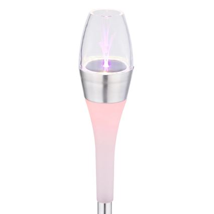 Globo - LED RGB solarna svjetiljka 2xLED/0,06W/3V IP44 400 mAh