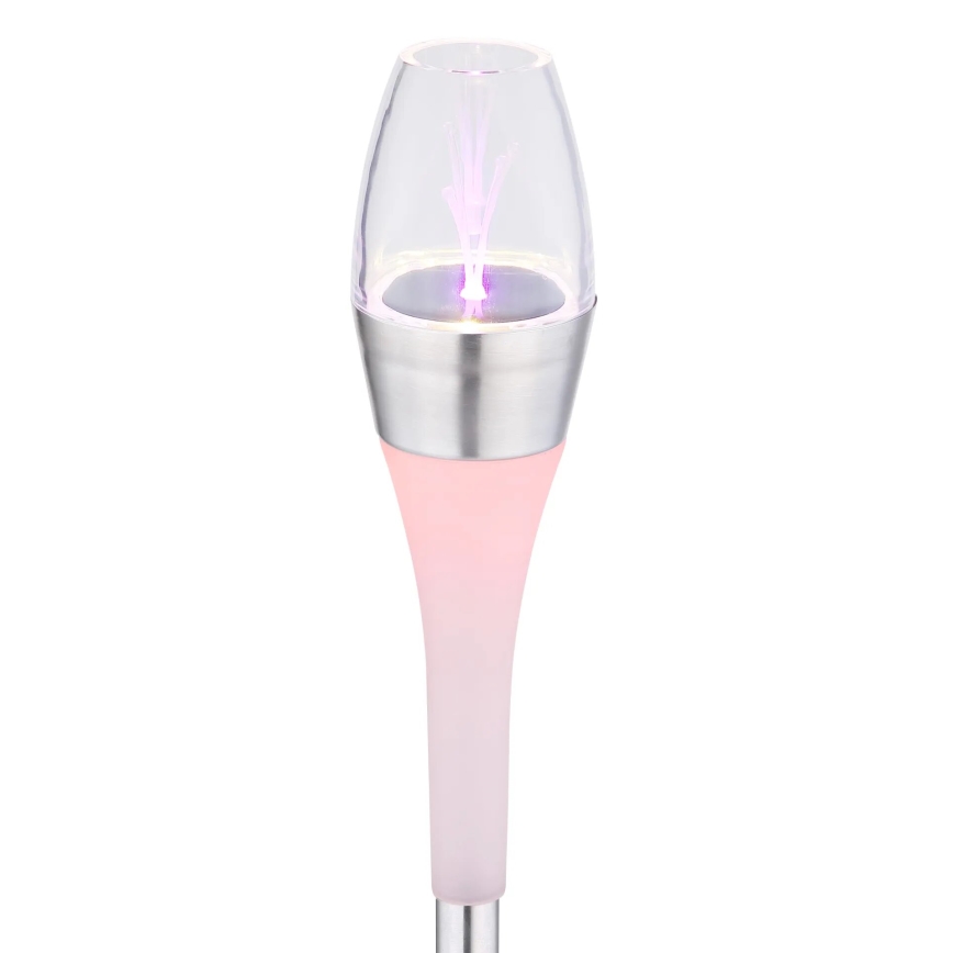 Globo - LED RGB solarna svjetiljka 2xLED/0,06W/3V IP44 400 mAh