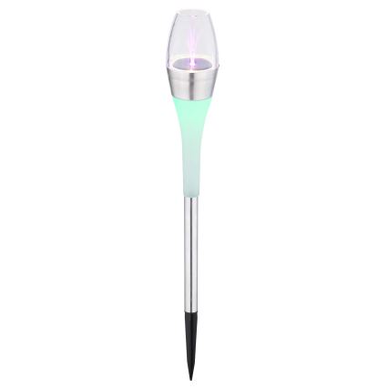 Globo - LED RGB solarna svjetiljka 2xLED/0,06W/3V IP44 400 mAh