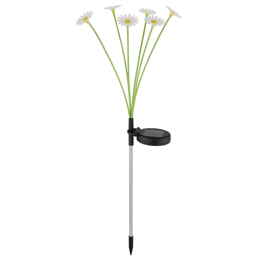Globo - LED solarna svjetiljka 6xLED/3V IP44 600 mAh u obliku cvijeta