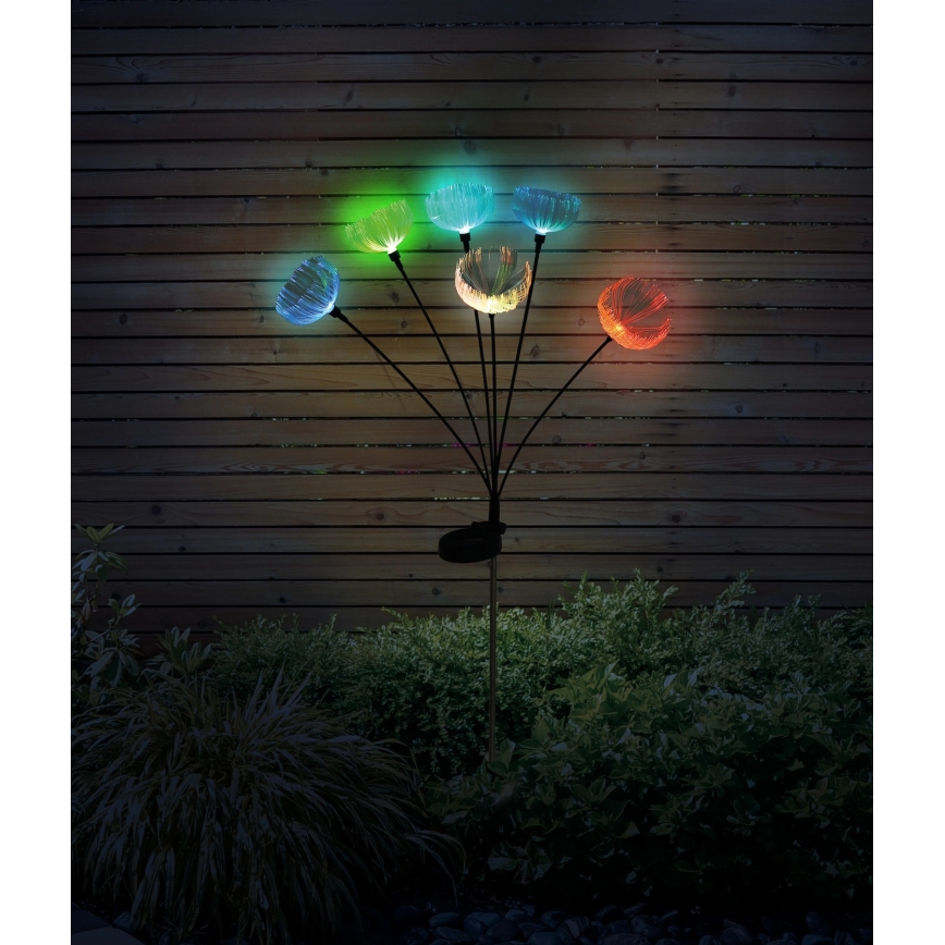 Globo - LED RGB solarna svjetiljka 6xLED/1,2V IP44 300 mAh