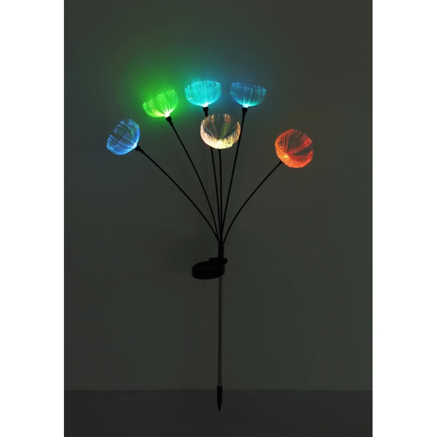 Globo - LED RGB solarna svjetiljka 6xLED/1,2V IP44 300 mAh