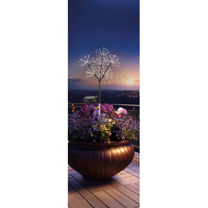Globo - LED solarna svjetiljka 3xLED/3V IP44 600 mAh vatromet