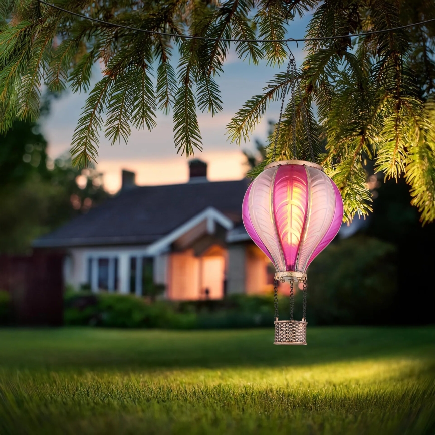 Globo - LED viseća solarna dekoracija 20xLED/0,5W/3V IP44 leteći balon
