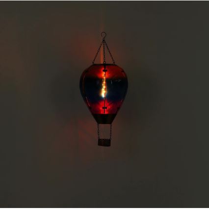 Globo - LED Viseća solarna dekoracija 24xLED/0,2W/3V IP44 leteći balon