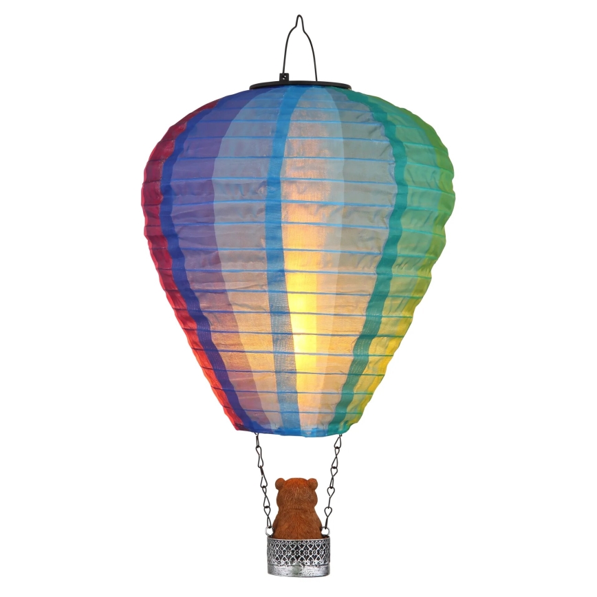 Globo - LED viseća solarna dekoracija 24xLED/0,06W/3V IP44 leteći balon
