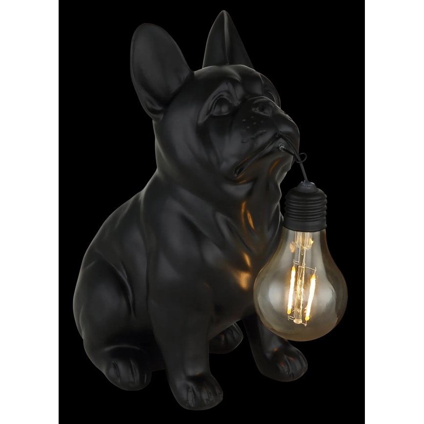 Globo - LED solarna svjetiljka LED/3V IP44 300 mAh crni pas