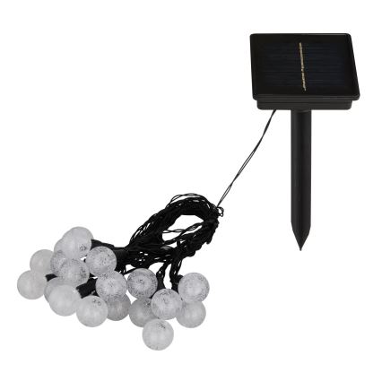 Globo - LED RGB Solarna lanac 20xLED/0,06W/3V 770 cm IP44
