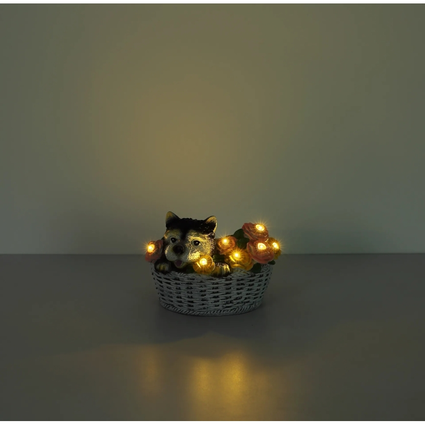 Globo - LED solarna svjetiljka LED/1,2V IP44 300 mAh pas