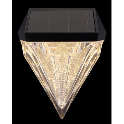 Globo - SET 2x LED Solarna zidna svjetiljka LED/0,5W/3V IP44 600 mAh